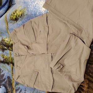 North face convertable outdoor pants